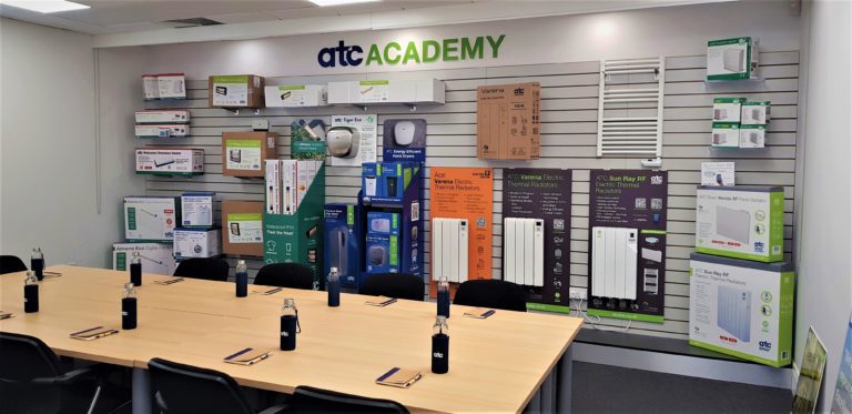 A range of products which people can learn about at the ATC Academy